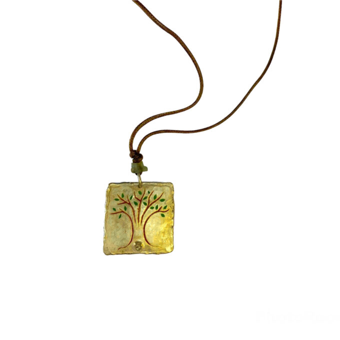 Medaglia albero della vita II misura oro giallo