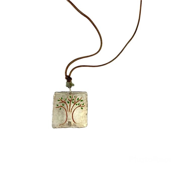 Medaglia albero della vita II misura argento