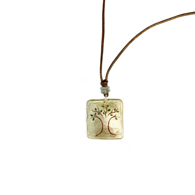 Medaglia albero della vita argento