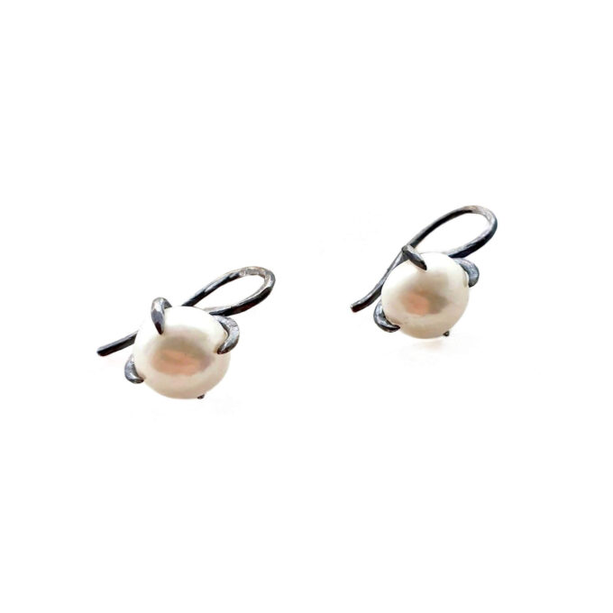 Orecchini perle rudimental chic